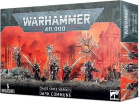 Games Workshop Warhammer 40.000 - Chaos Space Marines - Dark Commune