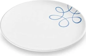 Gmundner Keramik Pur geflammt Speiseteller 25cm blau