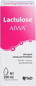 Lactulose AIWA 670mg/ml Lösung zum Einnehmen, 200ml