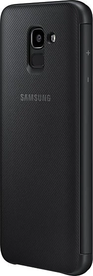 Samsung Wallet Cover für Galaxy J6 (2018) schwarz