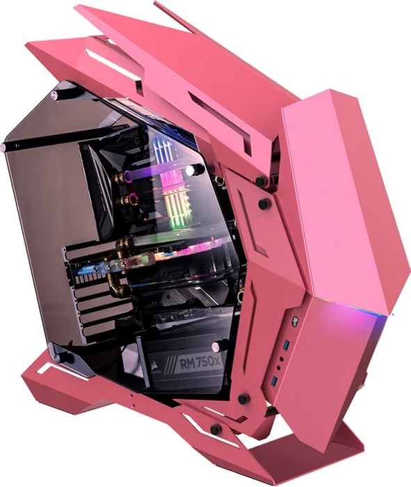 Jonsbo Mod3 pink, Glasfenster