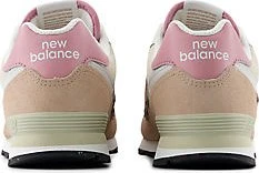 New Balance 574 Core flat taupe/pink taffy (Junior) (GC574QTC) – Bild 6