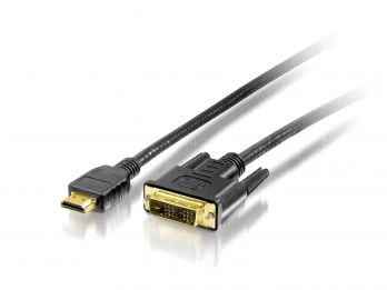 Equip HDMI/DVI Adapterkabel, 2m (119322)