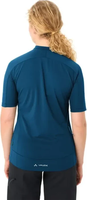 Vaude Qimsa Pro HZ Trikot kurzarm shore blue (Damen)