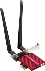 Cudy WLAN-Adapter, Wi-Fi 7, WE9300, BE9300, 2.4GHz/5GHz/6GHz WLAN, Bluetooth 5.4, PCIe x1 (WE9300)