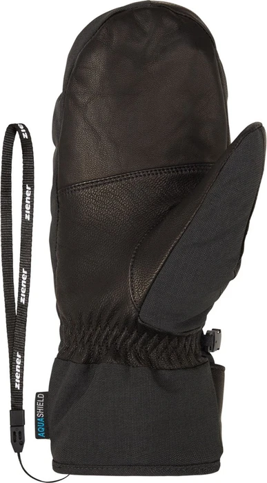 Ziener Gettero AS AW Mitten Skihandschuhe grey iron tec (Herren)