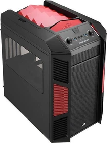 AeroCool Xpredator Cube Red Edition, Acrylfenster