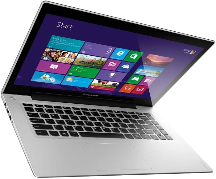 Lenovo IdeaPad U430 Touch, silber, Core i5-4200U, 8GB RAM, 256GB SSD, GeForce GT 730M, DE