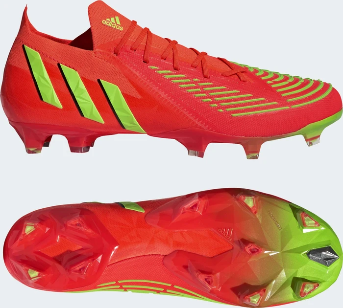 adidas Predator Edge.1 Low FG solar red/team solar green/core black (Herren)