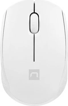 Natec Stork Wireless Mouse weiß, USB