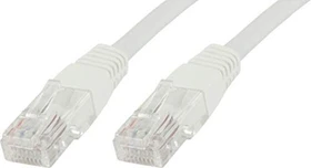 MicroConnect Patchkabel, Cat6, U/UTP, RJ-45/RJ-45, 7m, weiß, 10er-Pack