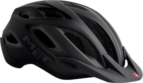 MET Crossover Helm shaded black/matt