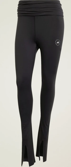 adidas by Stella McCartney TrueStrength Splitcuff Hose lang schwarz (Damen)