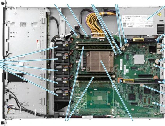 HP ProLiant DL120 Gen9, Xeon E5-2603 v3, 4GB RAM, 1HE