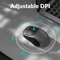 Keychron BM24 Wireless Mouse Metal Gray schwarz/grau, USB/Bluetooth Vorschaubild
