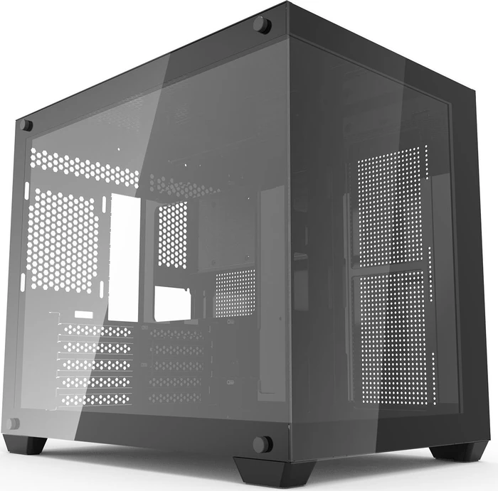 DarkFlash C285MP Black, Glasfenster