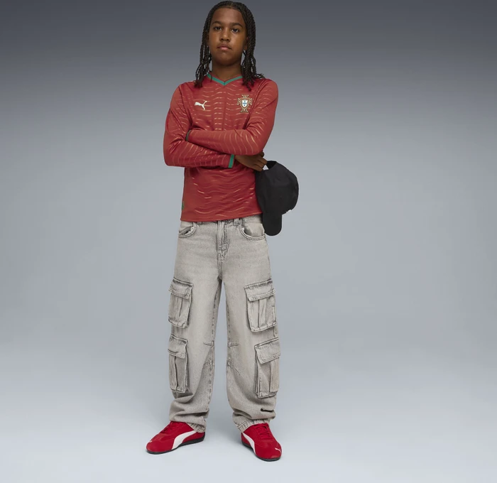 Puma FIFA WM 2026 Portugal Heimtrikot langarm (Junior)