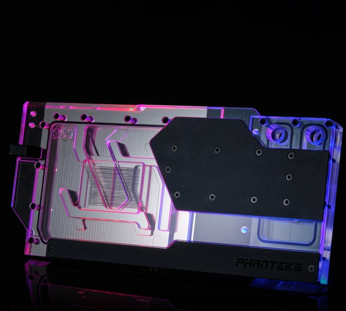 Phanteks Glacier G40 ASUS, RTX 4090 Strix & TUF schwarz, mit Backplate