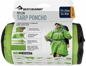 Sea to Summit Nylon Waterproof Tarp Poncho grün