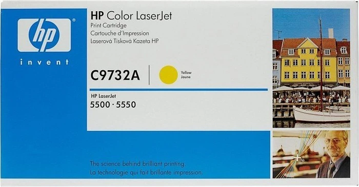 HP Toner 645A gelb