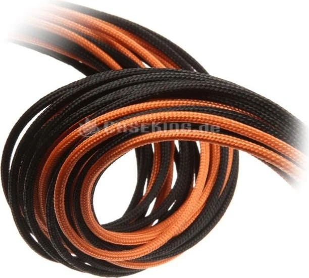 BitFenix Alchemy 2.0 SSC-Series Kabel Kit für Netzteile, schwarz/orange