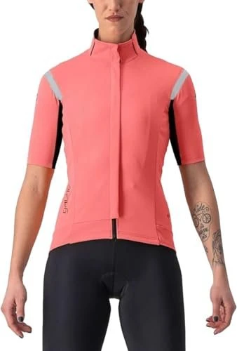 Castelli Gabba RoS 2 Trikot kurzarm mineral red/silver reflex (Damen)