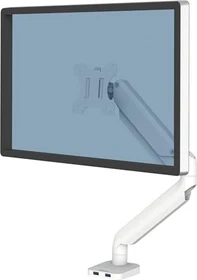 Fellowes Platinum Series Einzel Monitorarm weiß