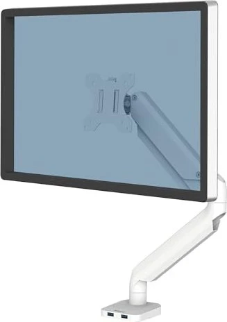 Fellowes Platinum Series Einzel Monitorarm weiß