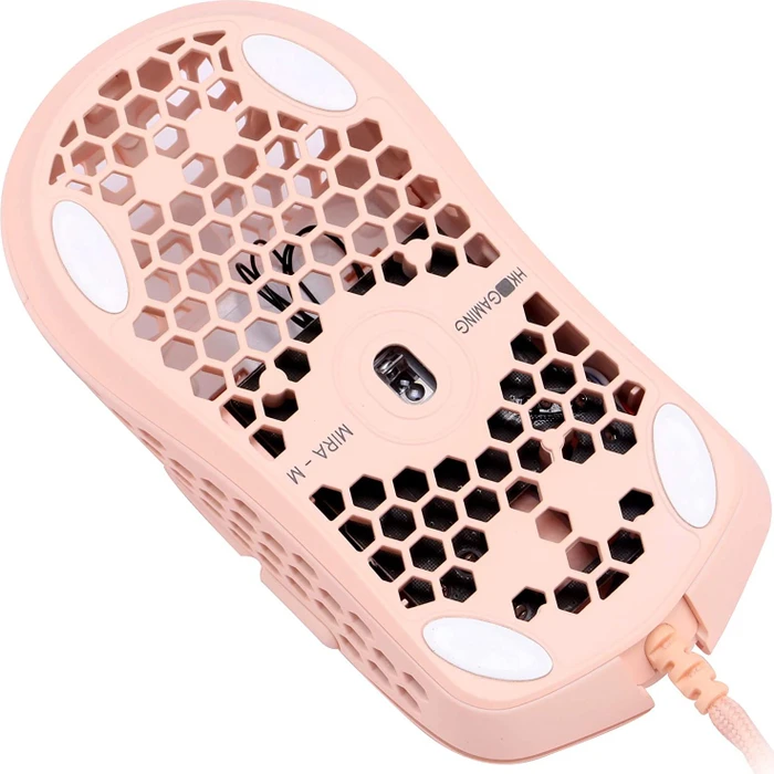 HK Gaming Mira-M Gaming Mouse Rose Quarz rosa, USB