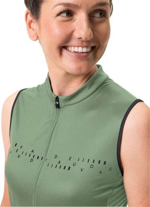 Vaude Posta FZ Trikot ärmellos willow green (Damen)