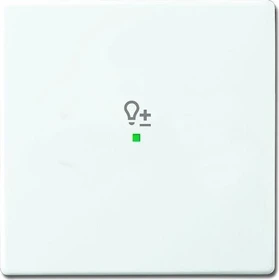 Busch-Jaeger Wippe 1-fach mit Symbol "Dimmer", studioweiß