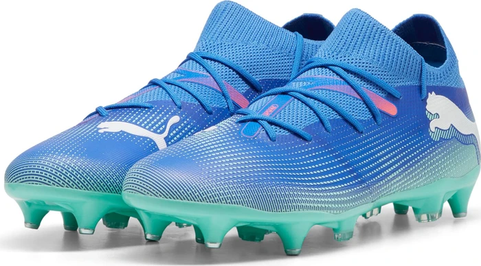 Puma Future 7 Match MxSG bluemazing/puma white/electric peppermint (Herren)