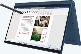 Lenovo IdeaPad Flex 5 14ALC05, Abyss Blue, Ryzen 3 5300U, 8GB RAM, 256GB SSD, DE