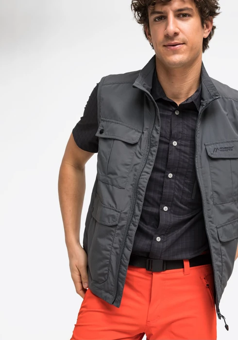 Maier Sports Valdemar Weste graphite (Herren)