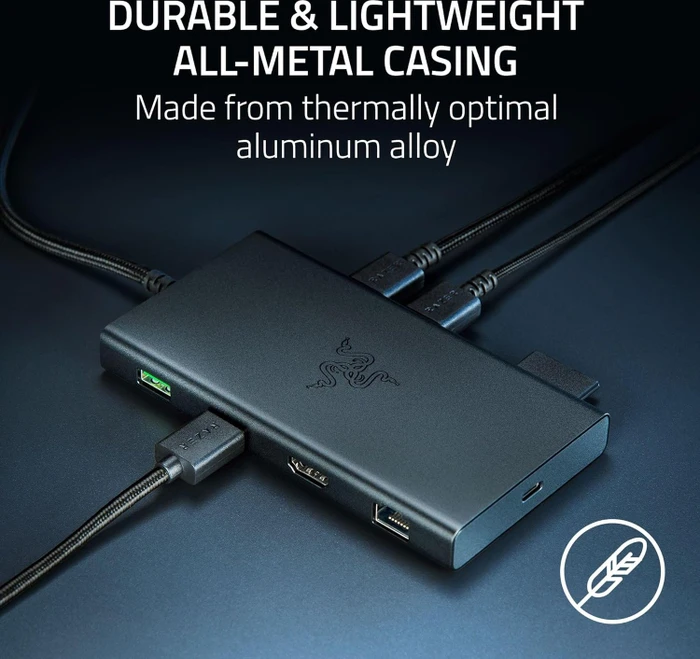 Razer USB-C Dock, schwarz, USB-C 3.1 [Stecker]