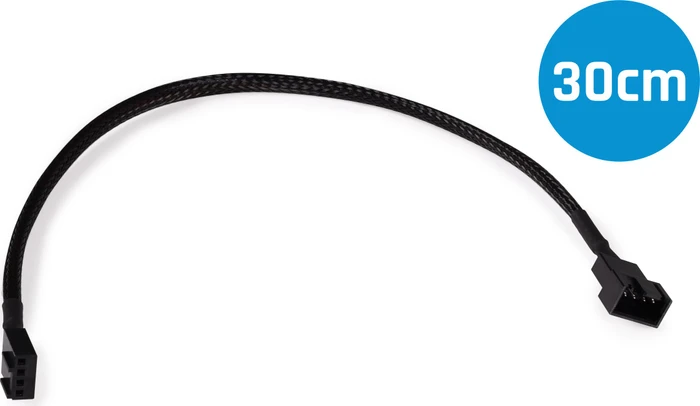 Alphacool 4-Pin Verlängerung, 30cm