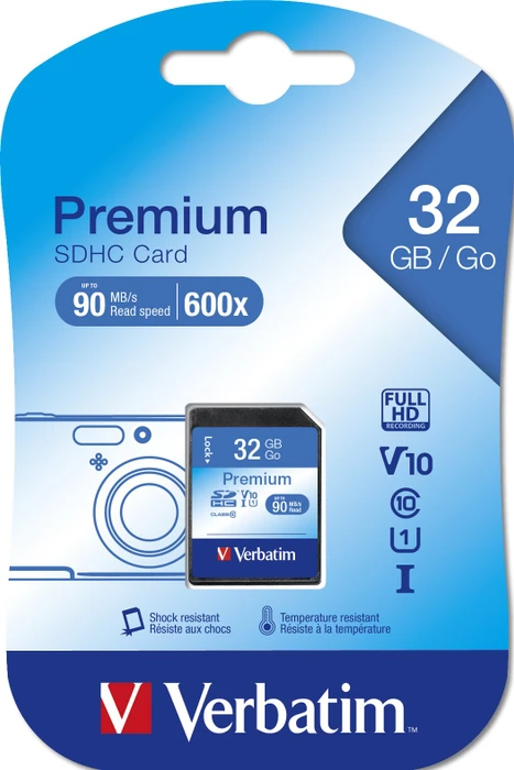 Verbatim Premium 600x R90 32GB, UHS-I U1, Class 10