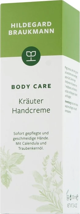 Hildegard Braukmann Body Care Kräuter Handcreme, 100ml