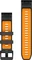 Garmin Ersatzarmband QuickFit 22 Silikon graphite/spark orange Vorschaubild