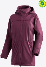 Maier Sports Metor Funktionsmantel cherry wine (Damen)