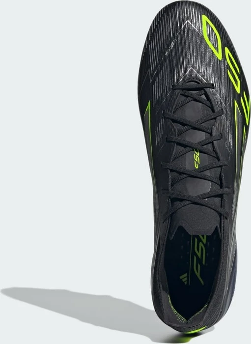 adidas F50 Elite FG core black/iron metallic/lucid lemon