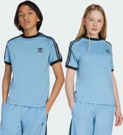 adidas 3-Streifen T-Shirt kurzarm ash blue (Junior)