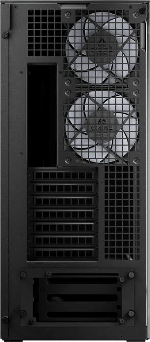 ARCTIC Xtender Black, Glasfenster