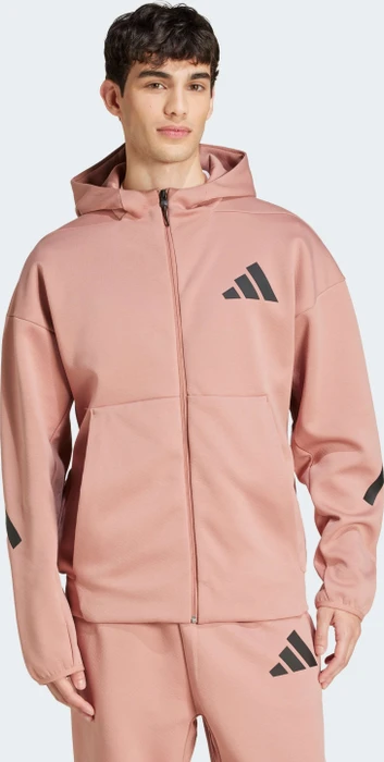 adidas Z.N.E. Zip Hoodie warm clay (Herren)
