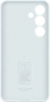 Samsung Silicone Case für Galaxy S24 weiß