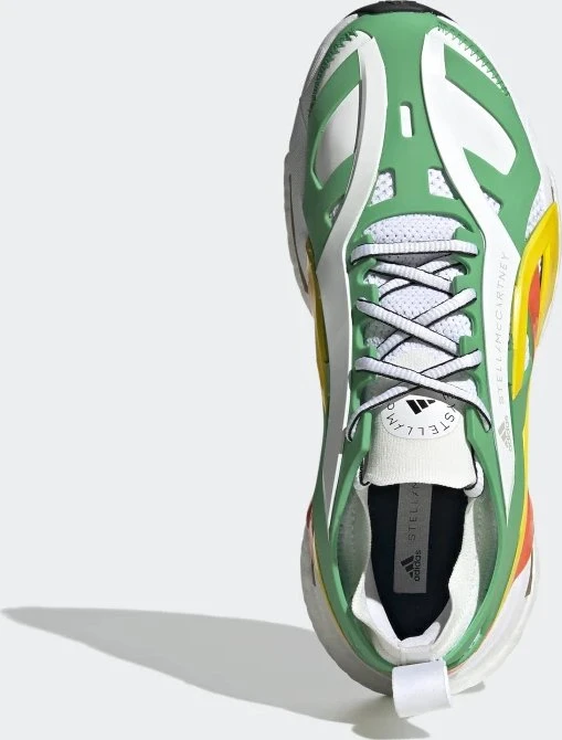 adidas Solar Glide by Stella McCartney green/cloud white/semi impact orange (Damen)