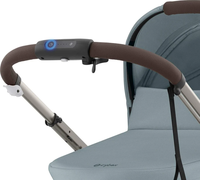 Cybex e-Gazelle S Taupe Frame stormy blue 2024
