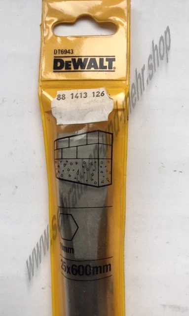 DeWalt DT6943 19mm Sechskant Flachmeißel, 25x600mm, 1 Stück
