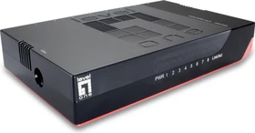 LevelOne GSW Desktop Gigabit Switch, 8x RJ-45 (GSW-0807 / 530150)