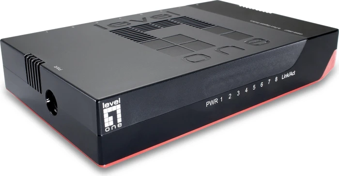 LevelOne GSW Desktop Gigabit Switch, 8x RJ-45